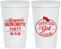 Personalized Bachelorette 22 oz Stadium Cups - Official Girl Code | 60176