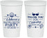Personalized Bachelorette 22 oz Stadium Cups - Beach | 60177