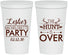 Personalized Bachelorette 22 oz Stadium Cups - The Hunt Is Over | 60184