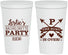 Personalized Bachelorette 22 oz Stadium Cups - The Hunt Is Over | 60186