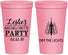 Personalized Bachelorette 22 oz Stadium Cups - Lights | 60188