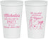 Personalized Bachelorette 22 oz Stadium Cups - Las Vegas | 60199