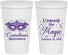 Personalized Quinceanera 22 oz Stadium Cups - Mardi Gras Quince | 70010