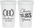 Personalized Anniversary 22 oz Stadium Cups - Cheers To 25 Years | 80002