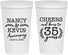 Personalized Anniversary 22 oz Stadium Cups - Cheers To 35 Years | 80004