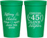 Personalized Anniversary 22 oz Stadium Cups - Cheers To 45 Years | 80006