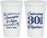 Personalized Anniversary 22 oz Stadium Cups - 30 Years Together | 80013