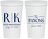 Personalized Anniversary 22 oz Stadium Cups - 20th Wedding | 80021