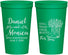 Personalized Anniversary 22 oz Stadium Cups - 25th Wedding | 80022