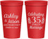 Personalized Anniversary 22 oz Stadium Cups - 35 Years Of Marriage | 80024