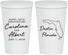Personalized Anniversary 22 oz Stadium Cups - 20th Wedding | 80031
