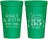 Personalized Anniversary 22 oz Stadium Cups - Cheers To 55 Years | 80038