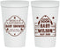 Personalized Baby Shower 22 oz Stadium Cups - Gender Reveal Buck Or Doe | 90002