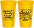 Personalized Baby Shower 22 oz Stadium Cups - Mommy To Bee | 90019