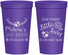 Personalized Baby Shower 22 oz Stadium Cups - Little Lady On The Way | 90021