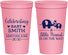Personalized Baby Shower 22 oz Stadium Cups - Peanut On The Way | 90027