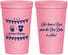 Personalized Baby Shower 22 oz Stadium Cups - Beer Due Date Is Near | 90032