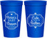 Personalized Baby Shower 22 oz Stadium Cups - Cute Little Button | 90035