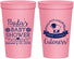 Personalized Baby Shower 22 oz Stadium Cups - Lamb Cuteness | 90038