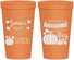 Personalized Baby Shower 22 oz Stadium Cups - Pumpkin On The Way | 90042