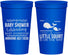 Personalized Baby Shower 22 oz Stadium Cups - Mermaid On Her Way | 90044