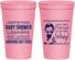 Personalized Baby Shower 22 oz Stadium Cups - Mermaid On Her Way | 90046