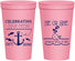 Personalized Baby Shower 22 oz Stadium Cups - Gender Reveal Whale | 90053