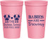 Personalized Baby Shower 22 oz Stadium Cups - Twins Baby Cows | 90072