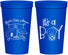 Personalized Baby Shower 22 oz Stadium Cups - It’s A Boy | 90076