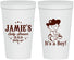 Personalized Baby Shower 22 oz Stadium Cups - Cowboy It’s A Boy | 90078