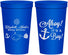 Personalized Baby Shower 22 oz Stadium Cups - Nautical Ahoy It’s A Boy | 90093