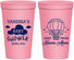 Personalized Baby Shower 22 oz Stadium Cups - Hot Air Balloon | 90097