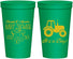 Personalized Baby Shower 22 oz Stadium Cups - Tractor | 90109