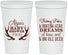 Personalized Baby Shower 22 oz Stadium Cups - Bass Deer | 90120