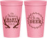 Personalized Baby Shower 22 oz Stadium Cups - Oh My Deer Christmas | 90121