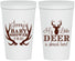 Personalized Baby Shower 22 oz Stadium Cups - My Little Deer | 90124