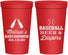 Personalized Baby Shower 22 oz Stadium Cups - Baseball Beer Diapers | 90132