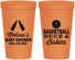 Personalized Baby Shower 22 oz Stadium Cups - Basketball Beer Babies | 90134