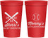 Personalized Baby Shower 22 oz Stadium Cups - Baseball Little Pitcher | 90137