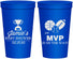 Personalized Baby Shower 22 oz Stadium Cups - Sports Mvp | 90141