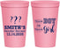 Personalized Baby Shower 22 oz Stadium Cups - Gender Reveal | 90150
