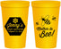 Personalized Baby Shower 22 oz Stadium Cups - Mother To Bee | 90153