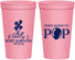 Personalized Baby Shower 22 oz Stadium Cups - Shes Going To Pop | 90157