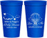 Personalized Baby Shower 22 oz Stadium Cups - Love Is In The Air | 90163