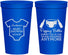 Personalized Baby Shower 22 oz Stadium Cups - Popping Bottles | 90169