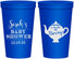 Personalized Baby Shower 22 oz Stadium Cups - Baby Is Brewing | 90172