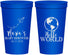 Personalized Baby Shower 22 oz Stadium Cups - Hello World | 90185