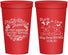 Personalized Baby Shower 22 oz Stadium Cups - Christmas Gender Reveal | 90193