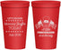 Personalized Baby Shower 22 oz Stadium Cups - Little Firecracker | 90198