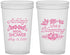 Custom Bridal Shower 22 oz Translucent Cups - Love Is Blooming | 100007